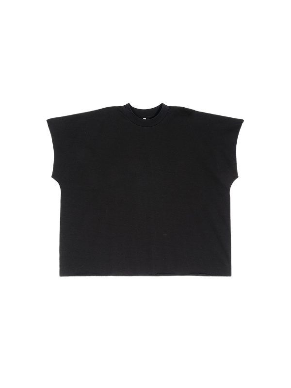Raw Edge Boxy Non-Shrink T-Shirt #RB0005 | TAPSTITCH